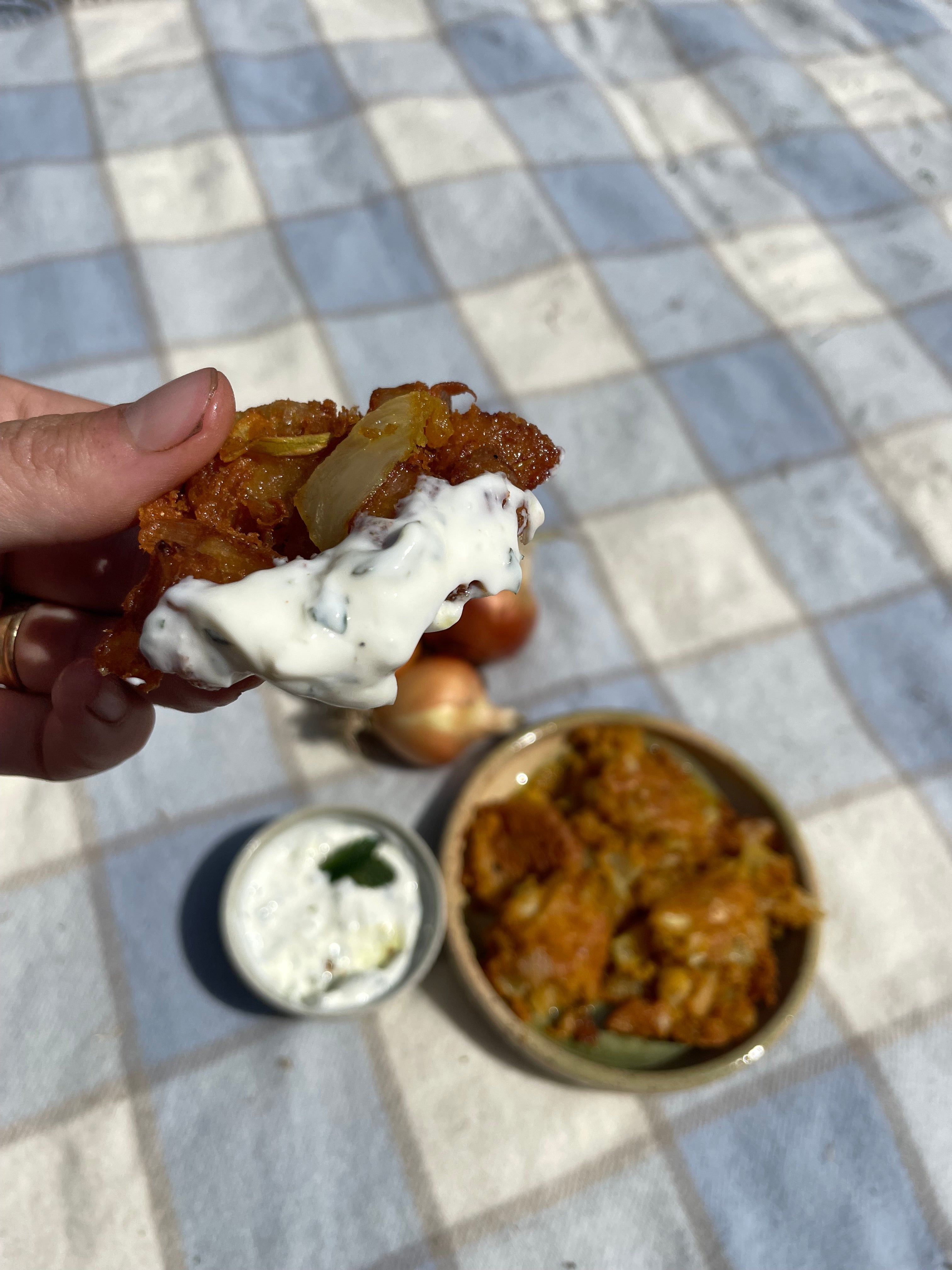 Onion Bhajis – Little Farms NZ