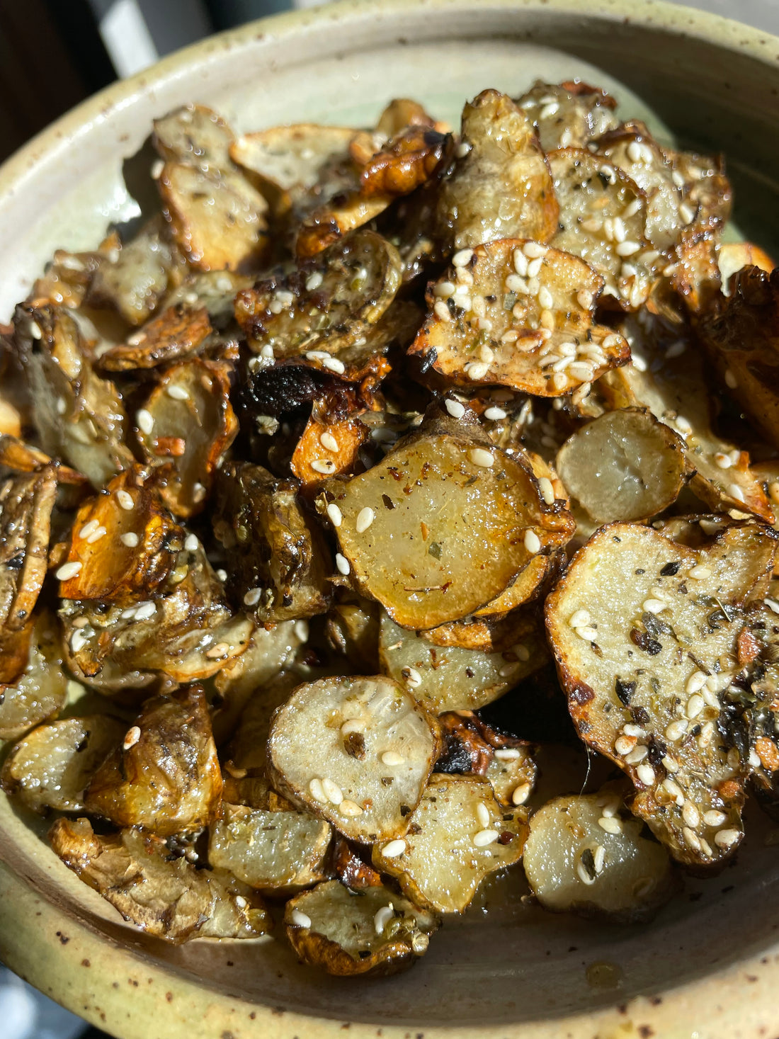 Crispy Sunchoke (Jerusalem artichoke)
