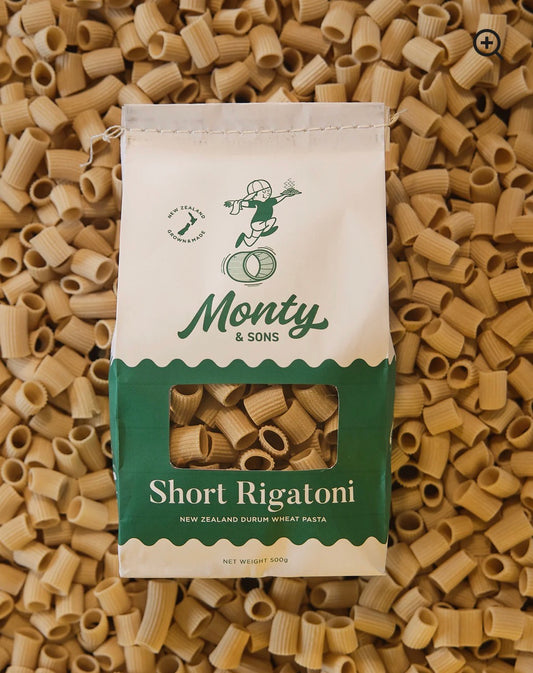 Rigatoni NZ durum wheat pasta