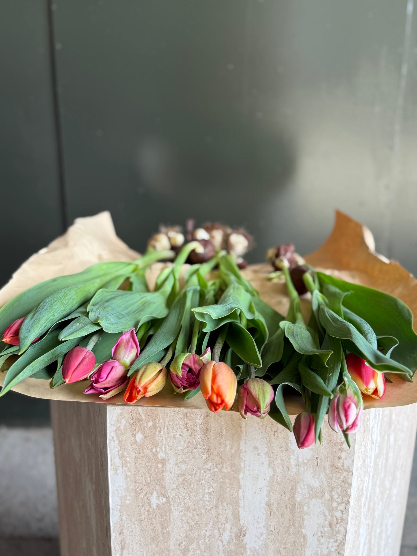 Locally grown Tulips x 10 mixed