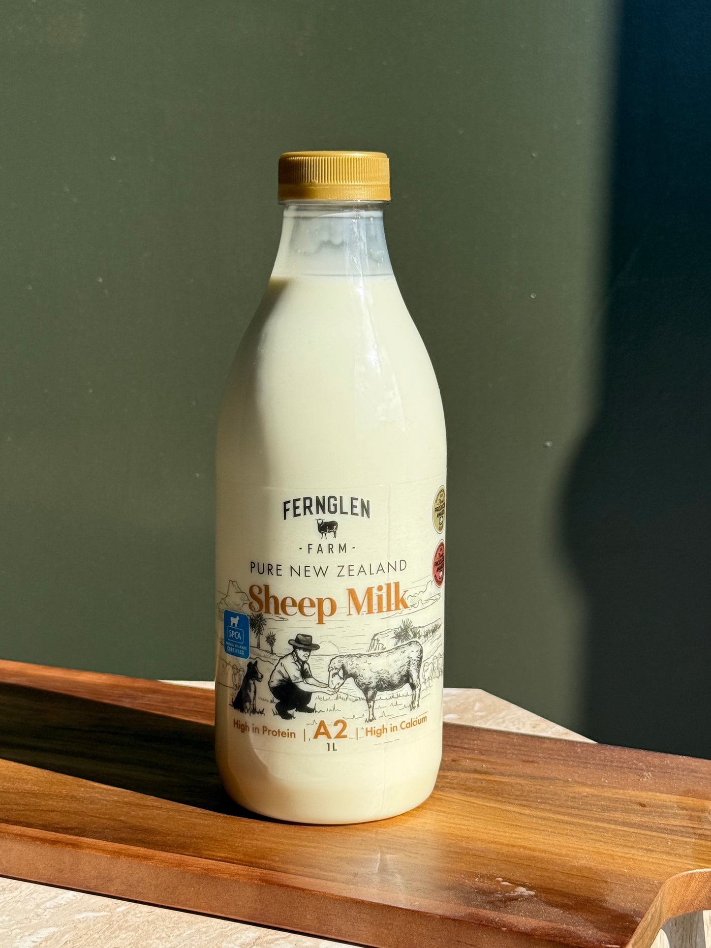 Sheep milk (1L) non-homogenised