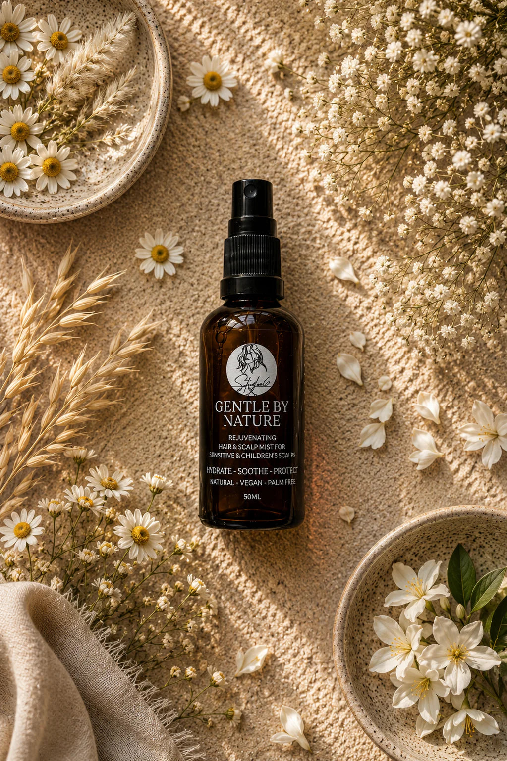 Gentle by Nature - Hydrating Hair & Scalp Mist (50ml)