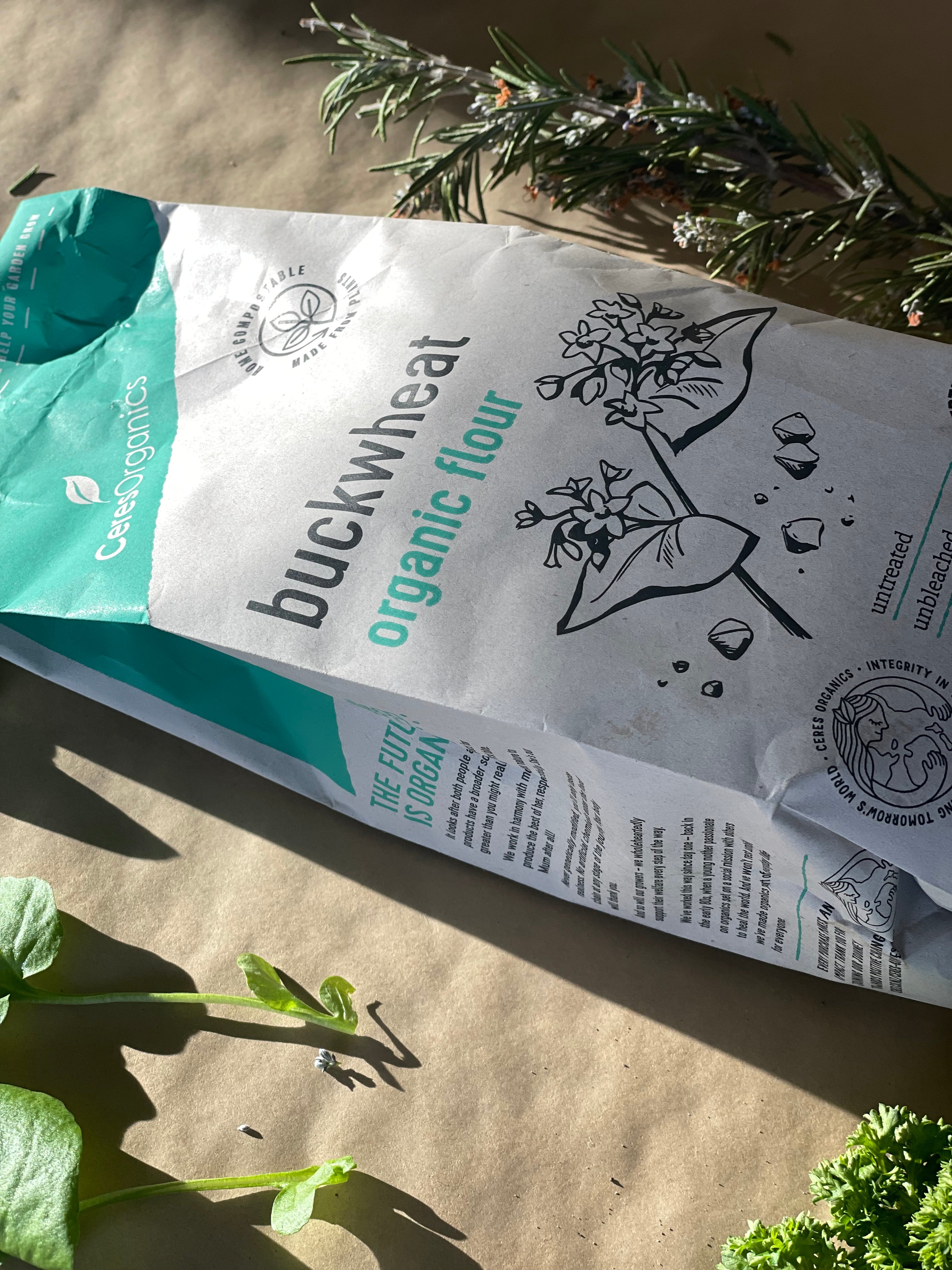 Ceres organic buckwheat flour (700g) Little Farms NZ