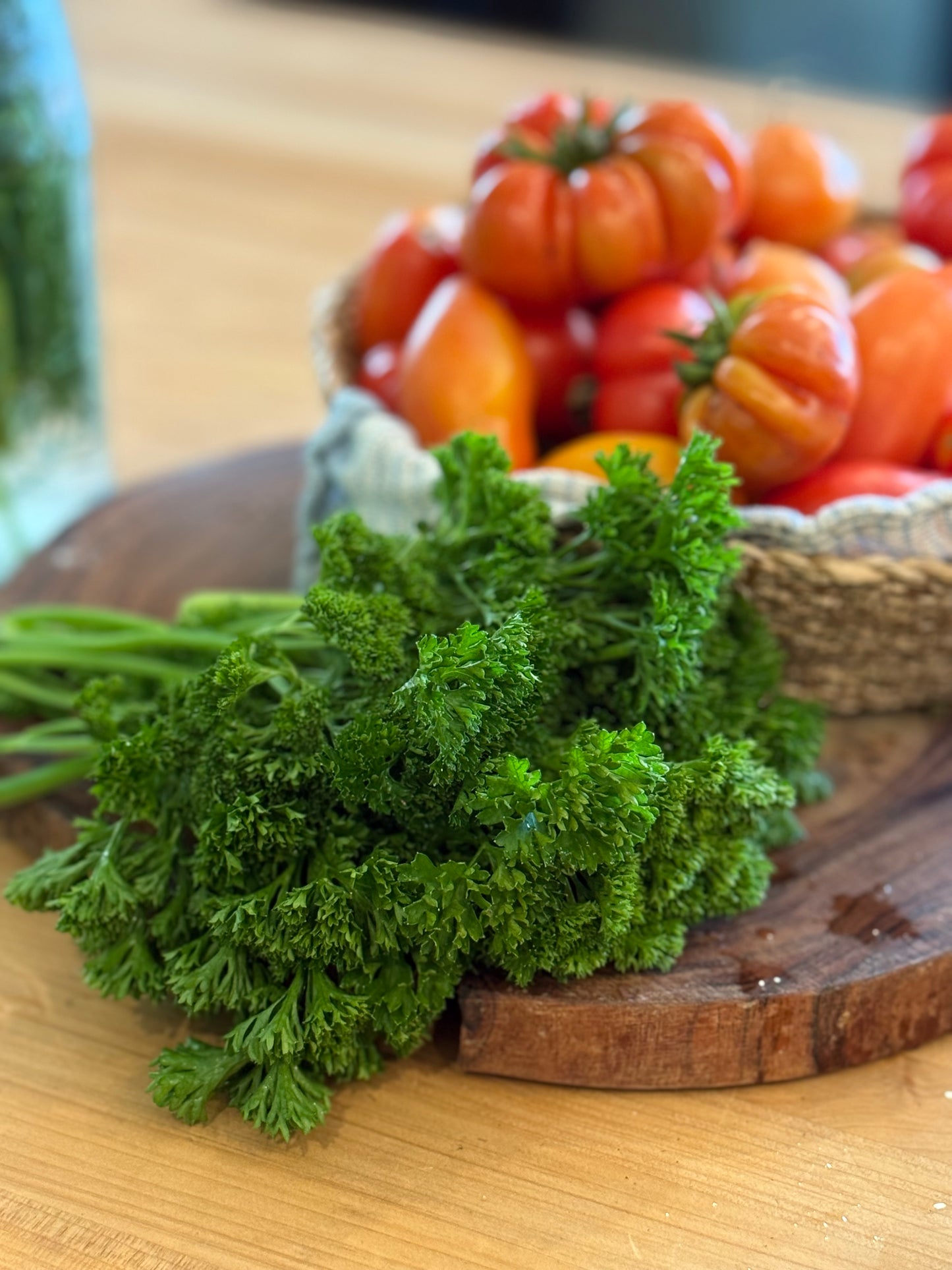 Curly parsley (spray free)