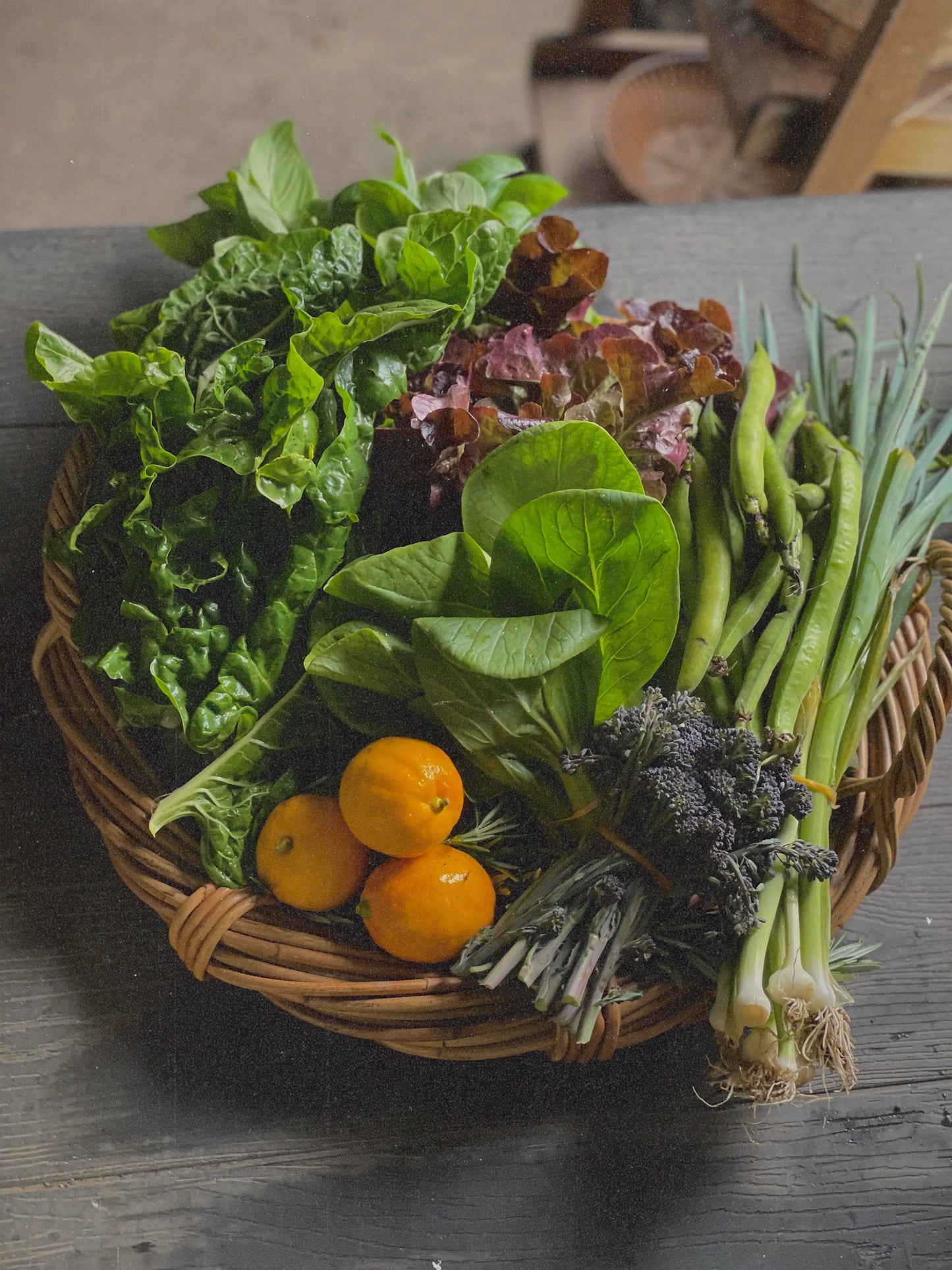 organic vegetables / little farms