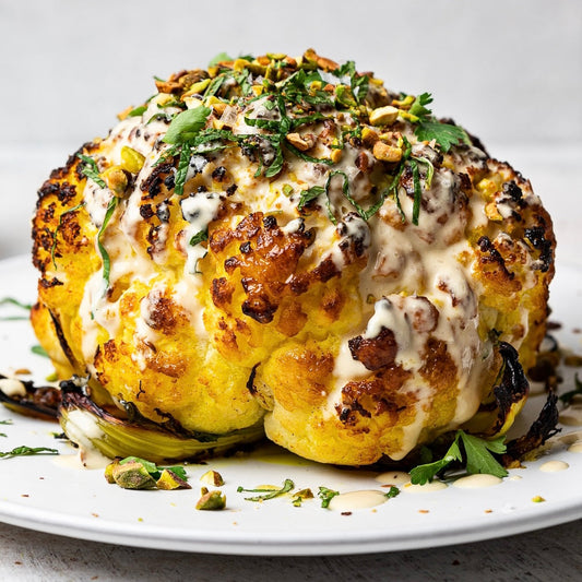 Nikki's Whole Roast Cauliflower