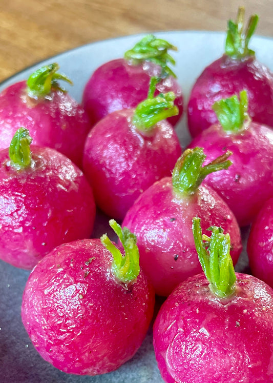 Nikki's Buttered Radishes