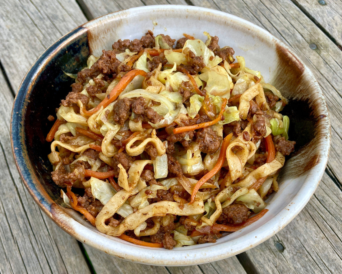 Nikki's Cabbage Chow Mein