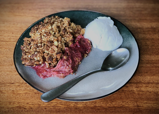 Rhubarb Crumble