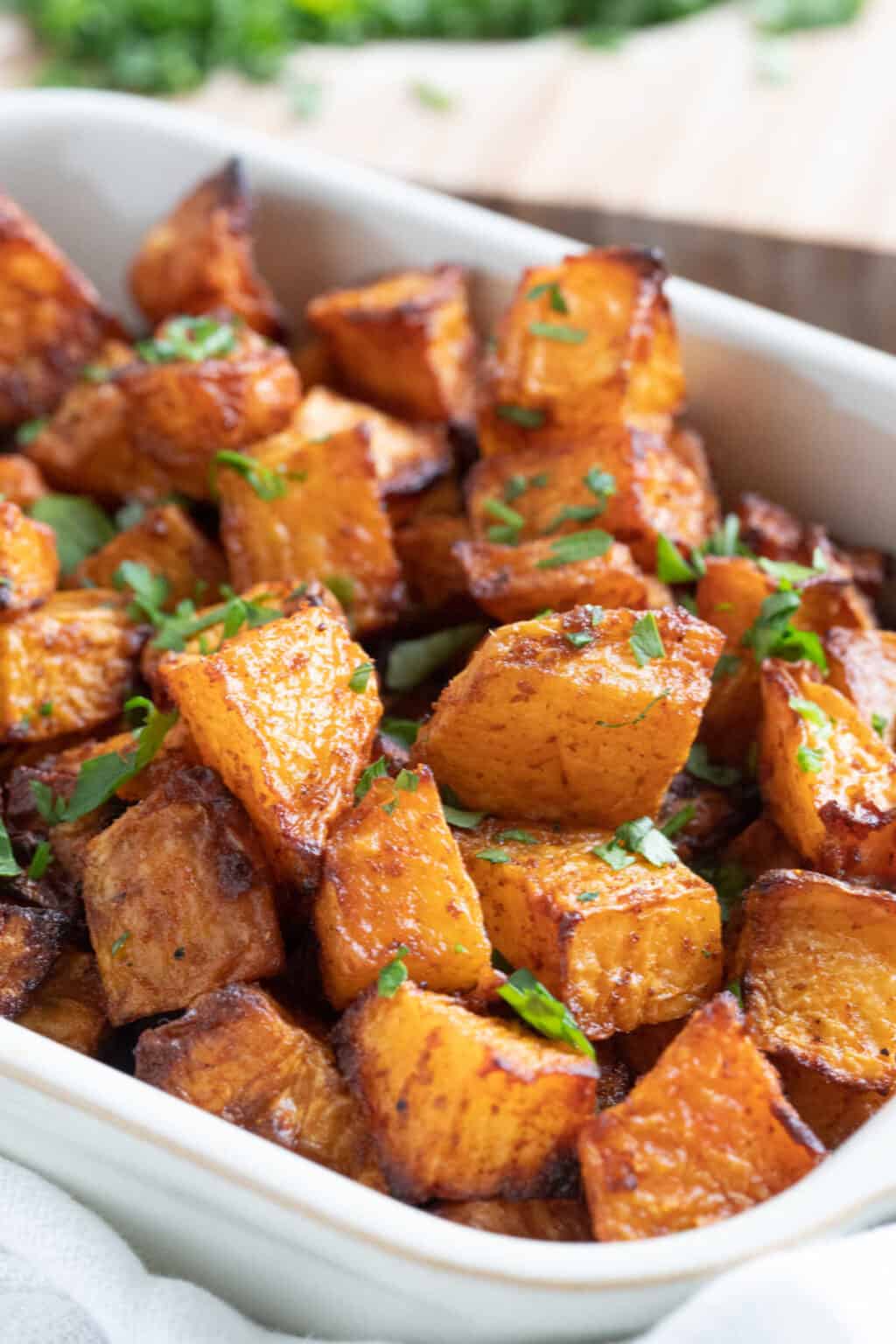 Nikki's Honey Roasted Swede