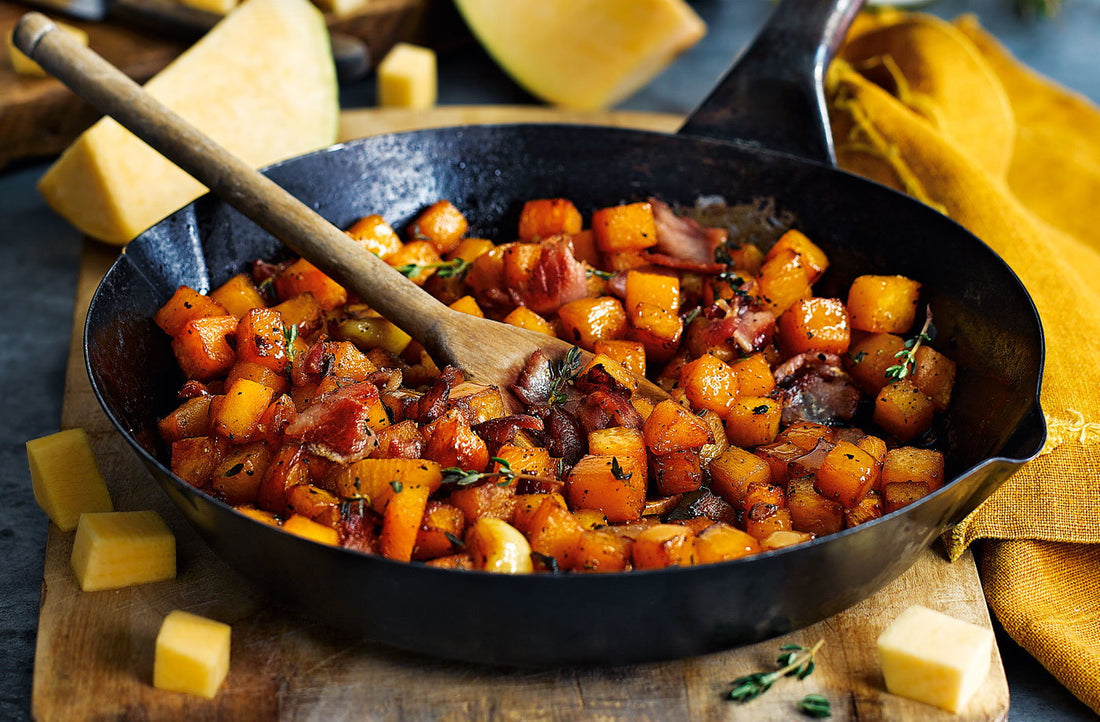 Sweet and Sour Swede with Bacon