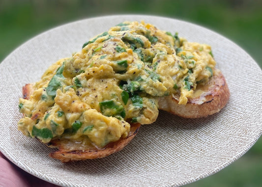 Nikki's Watercress & Scrambled Eggs