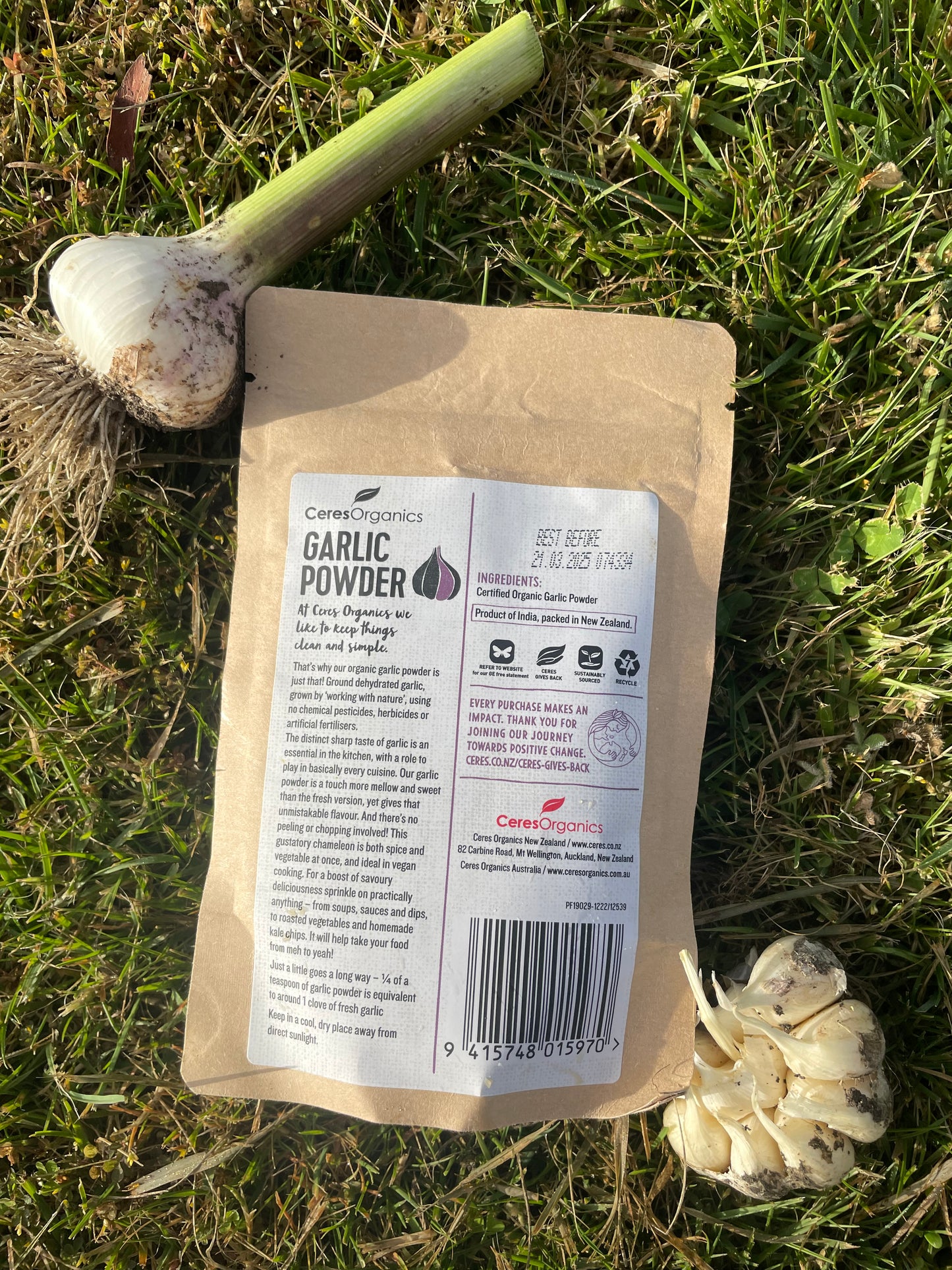 Ceres organic garlic powder
