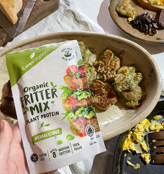 Ceres organic fritter mix