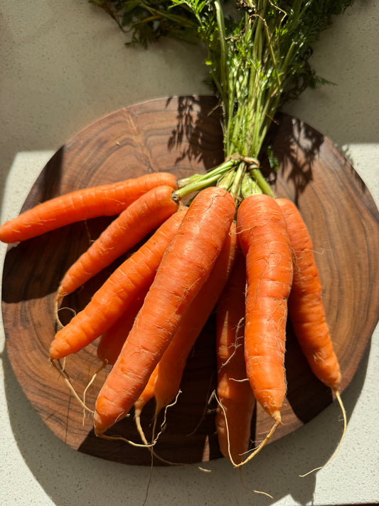 Organic carrots