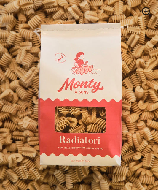Radiatori NZ durum wheat pasta