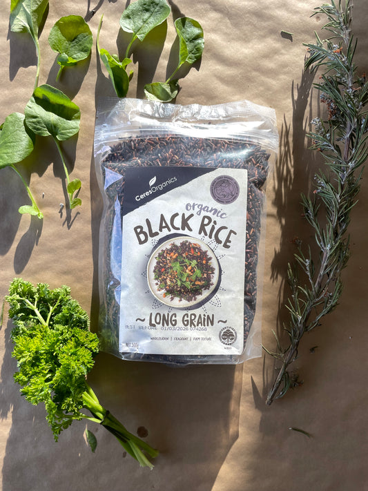 Ceres organic black rice (500g)