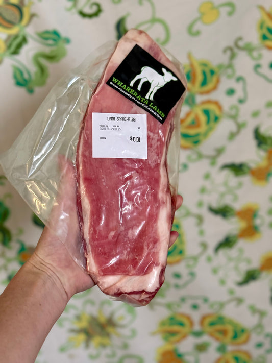 Organic lamb spare ribs (500g)