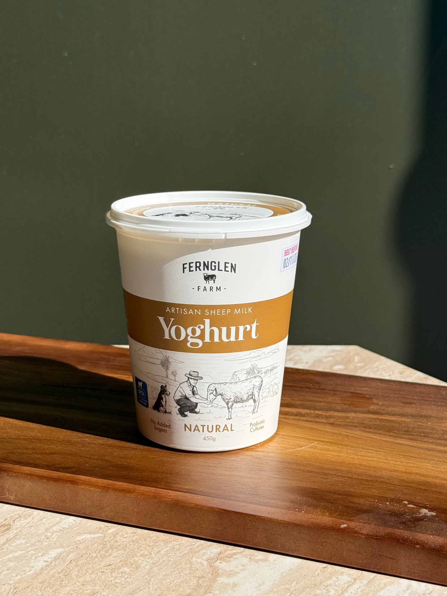 Probiotic sheep milk yoghurt (450g)