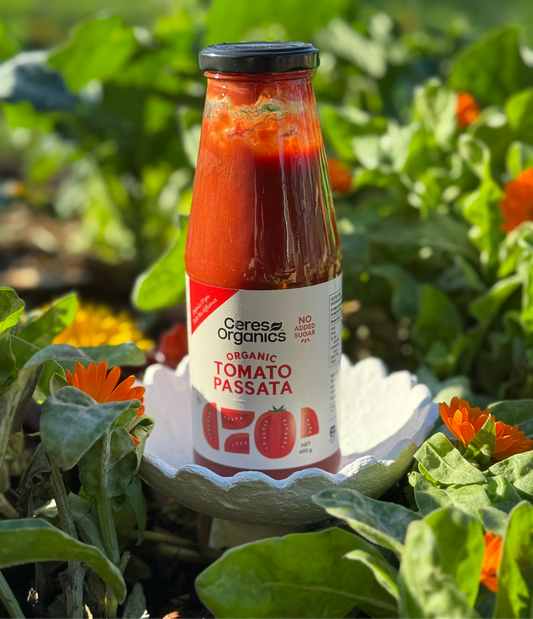 Ceres organic tomato passata sauce