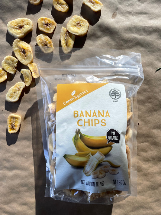 Ceres Organic Banana chips (200g)