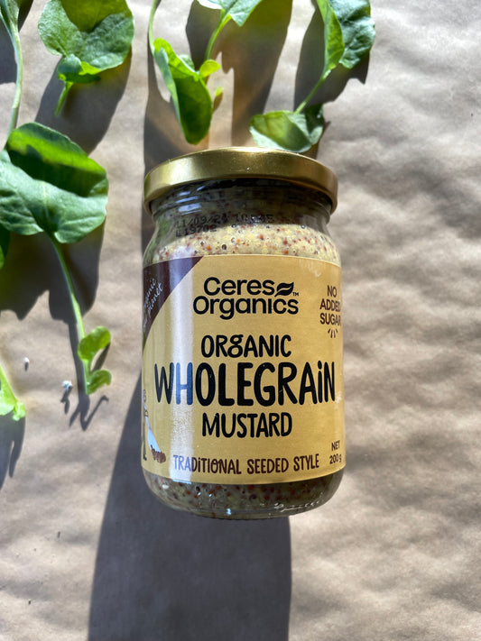 Ceres organic wholegrain mustard (200g)