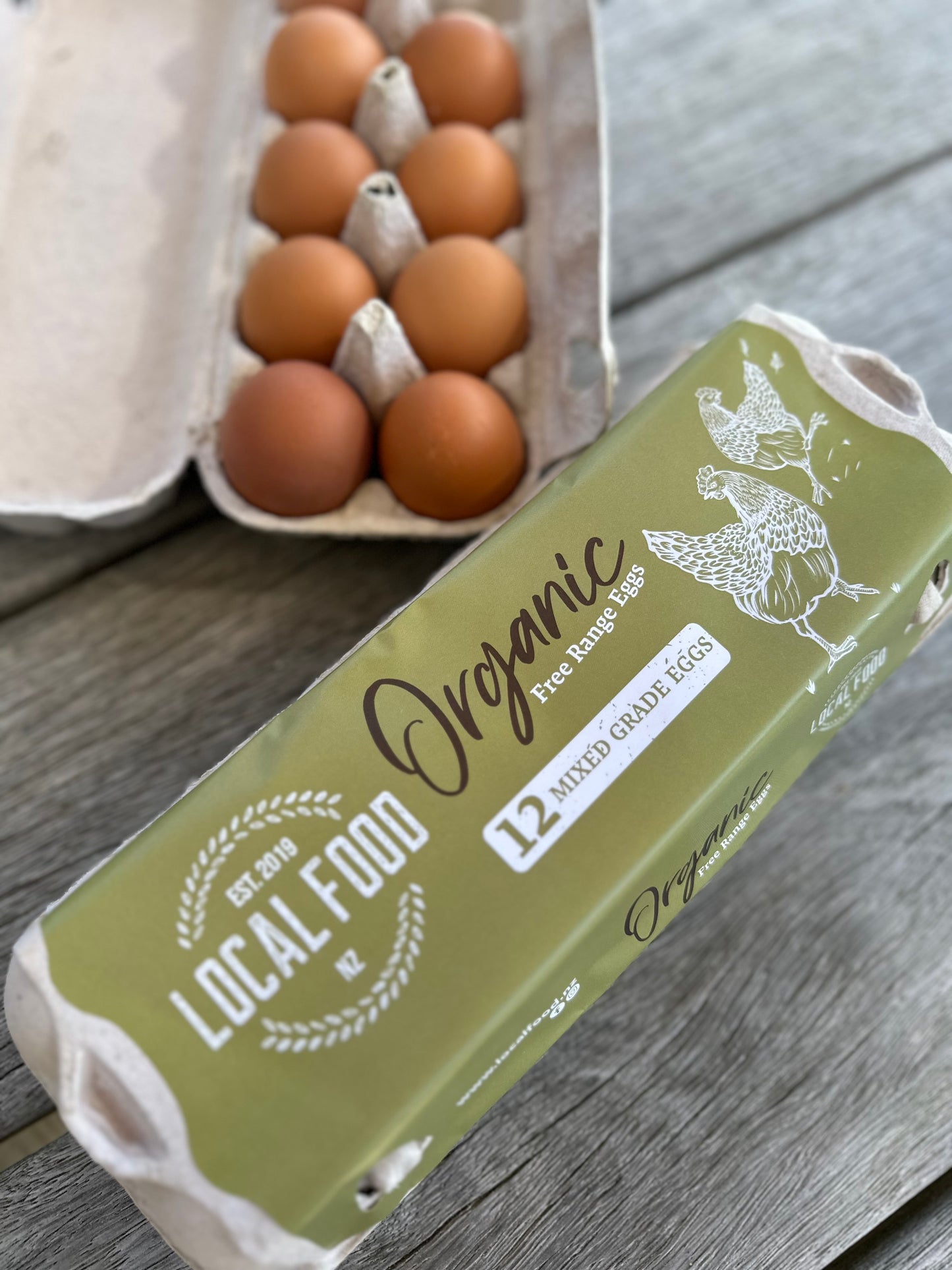 Organic Free Range Eggs (dozen)