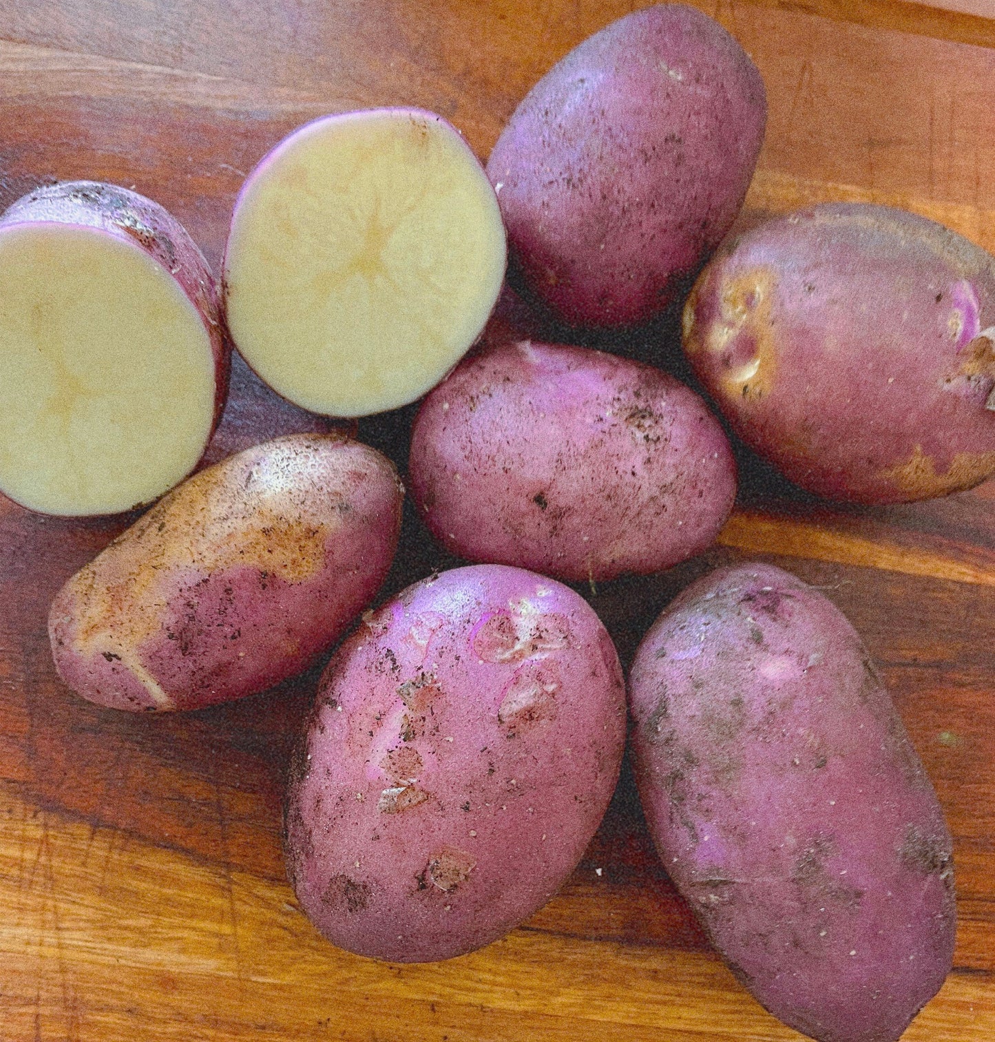 Organic Purple Passion potatoes (1kg)